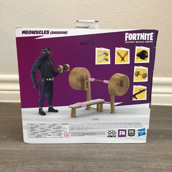 Fortnite Action Figure Set Meowscles Shadow - Picture 3 of 5